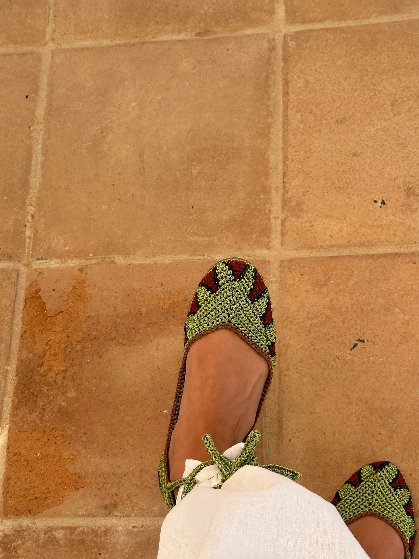 Bailarinas crochet Marisol