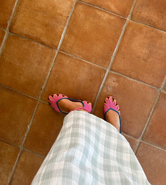 Bailarinas crochet Catalina