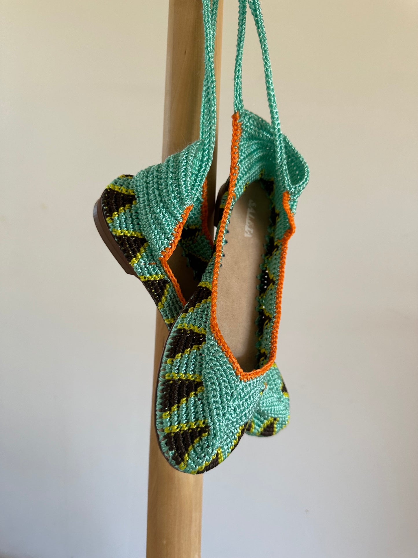 Bailarinas crochet Eugenia