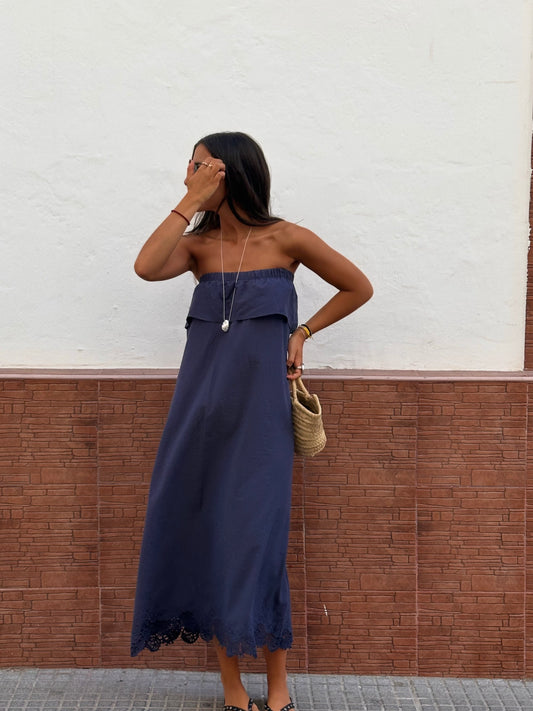 PRE-ORDER NAVY DRESS