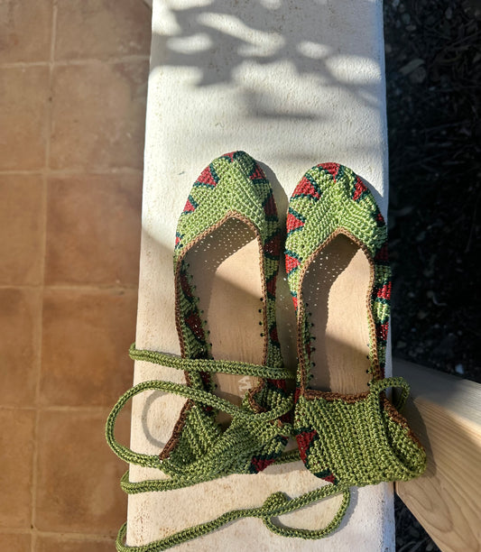 Bailarinas crochet Marisol