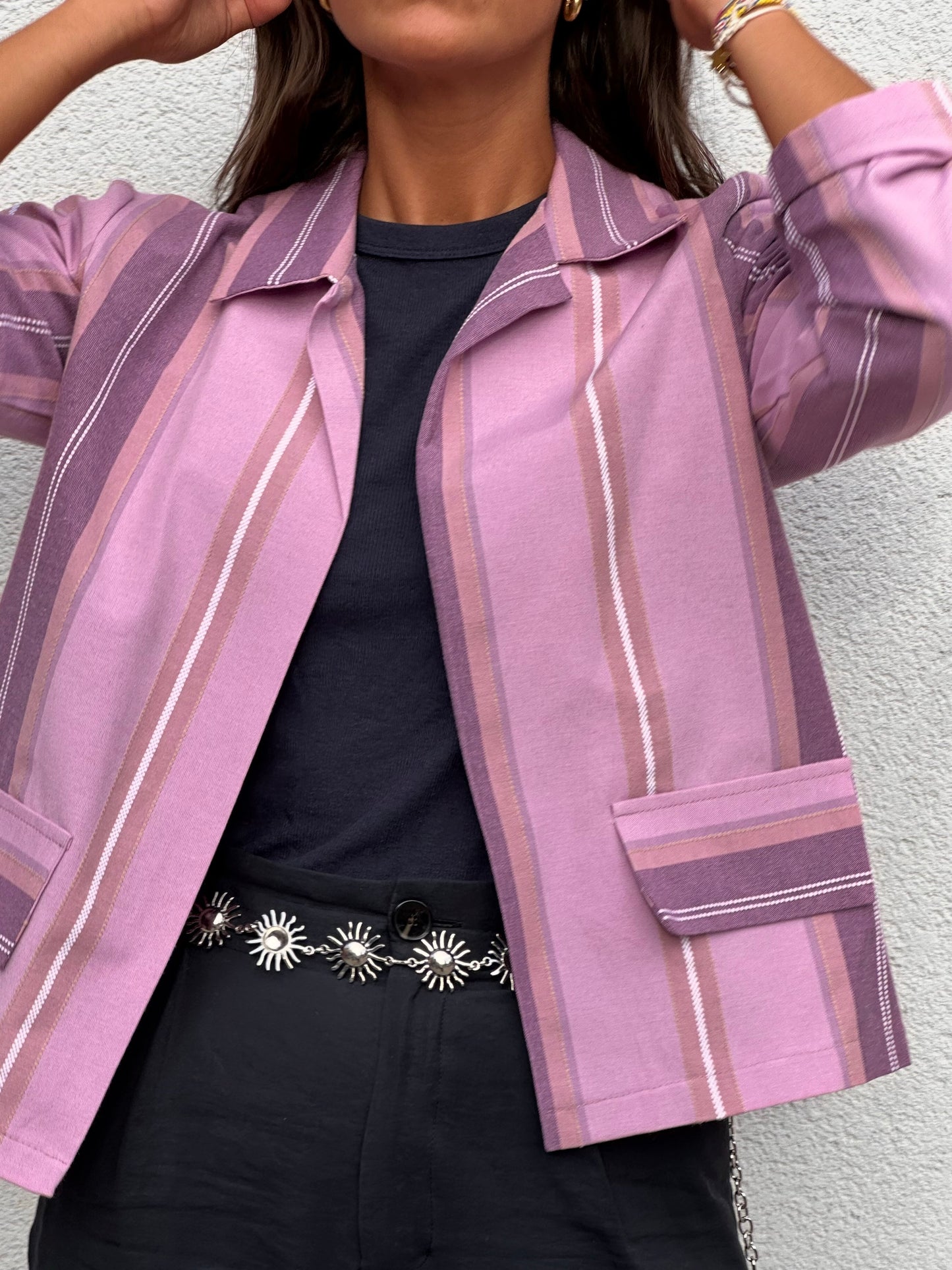 STRIPES PINK JACKET