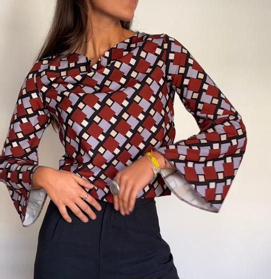 RETRO BLOUSE