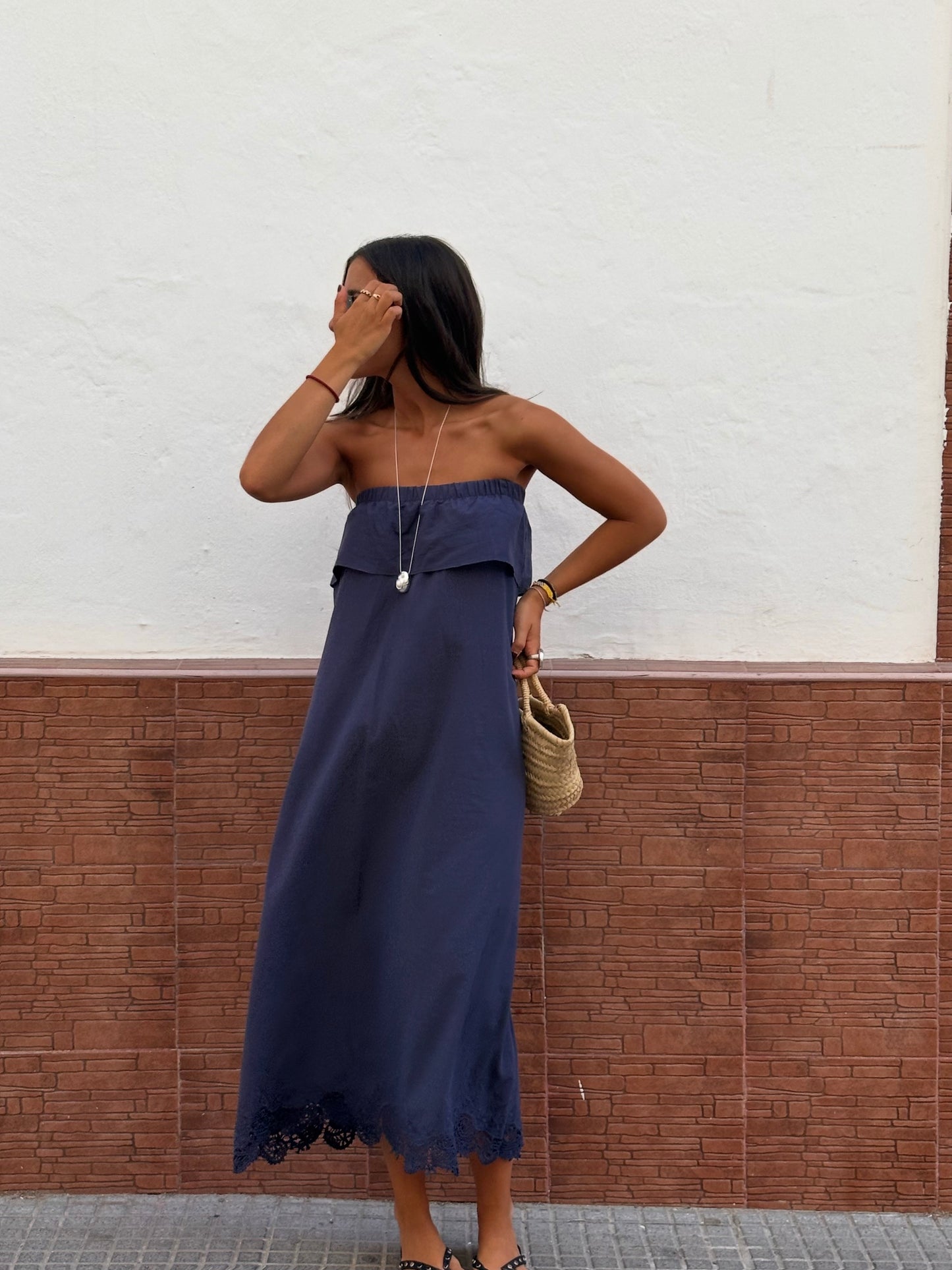 PRE-ORDER NAVY DRESS